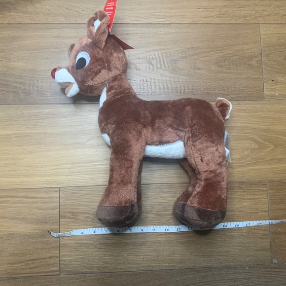 Build-a-Bear Rudolph the Rednosed Reindeer with Tags - Picture 11 of 11